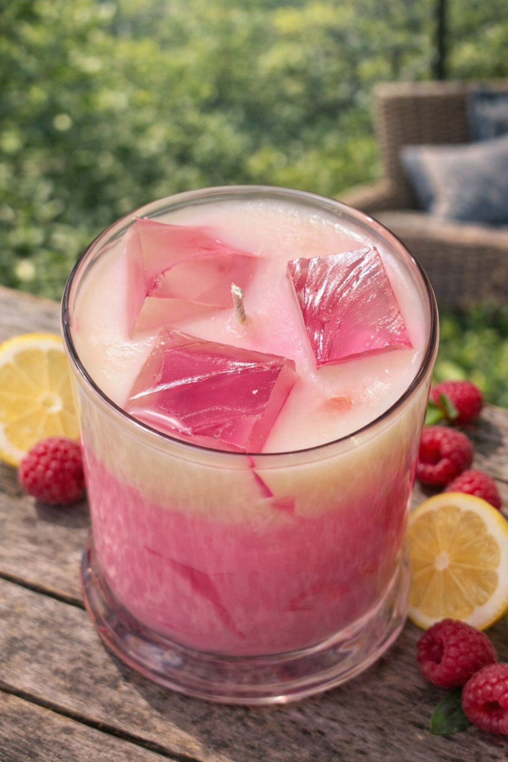 Raspberry Lemonade Dessert Scented Candle – 12.25oz