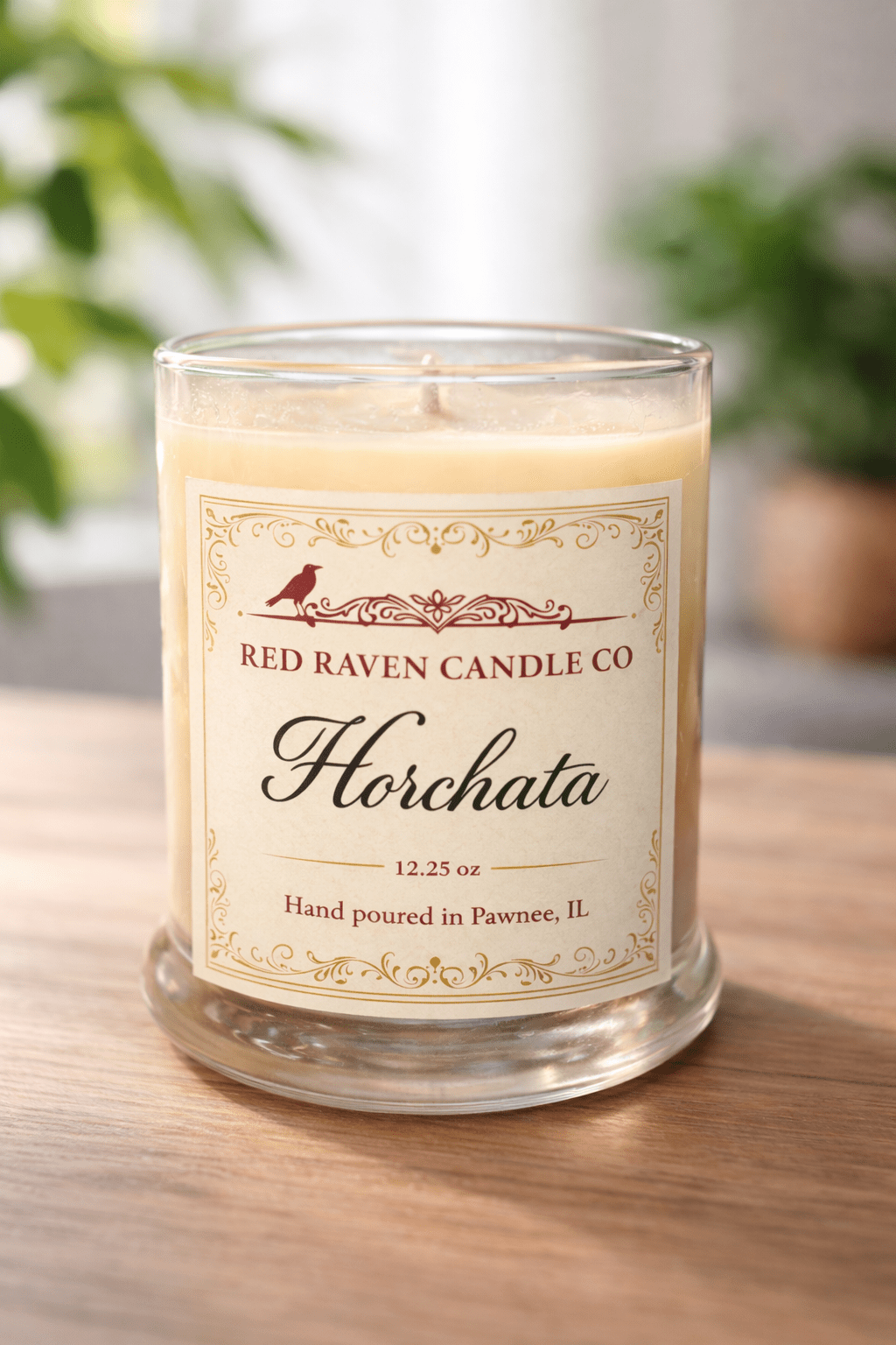 Horchata Candle – Creamy Cinnamon Vanilla Dessert Candle 12.25 oz Hand-Poured