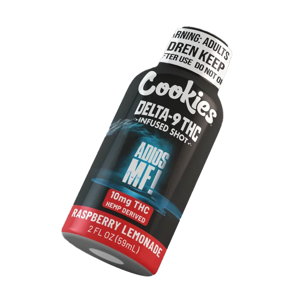 Cookies - D9/THC Infused Shot 10mg - Adios MF