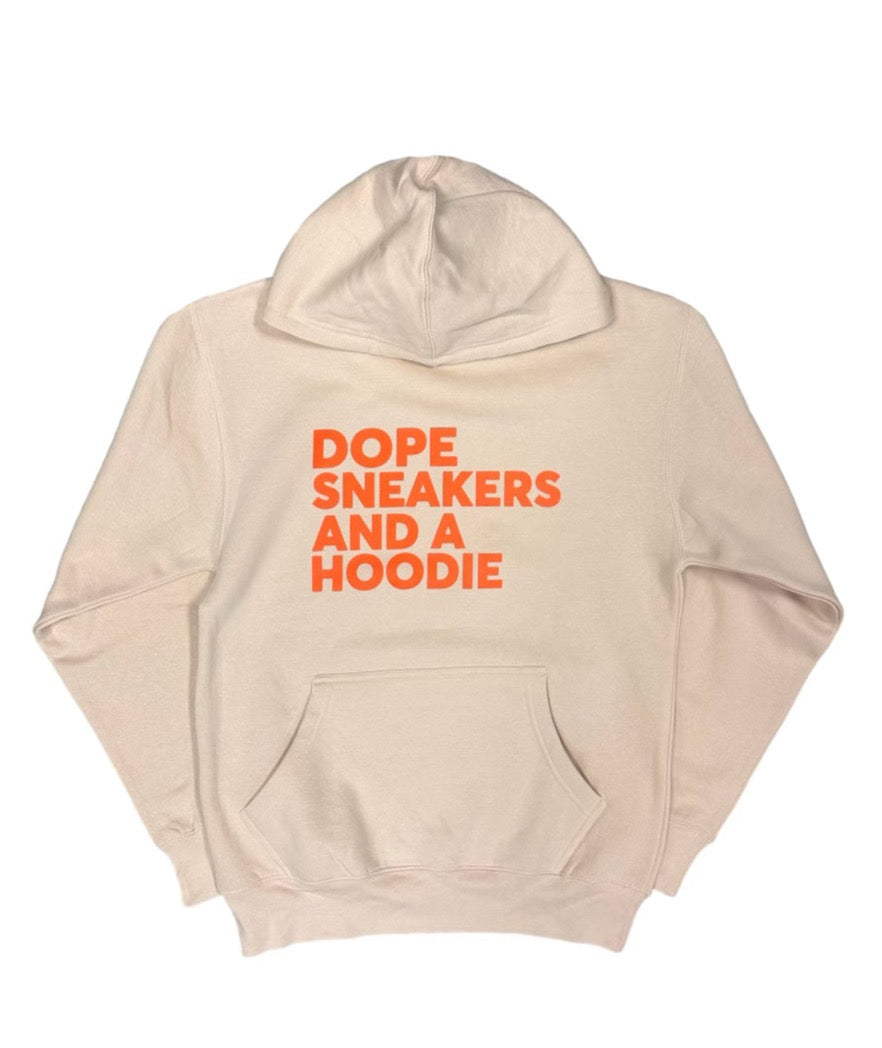Dope Sneakers and a Hoodie