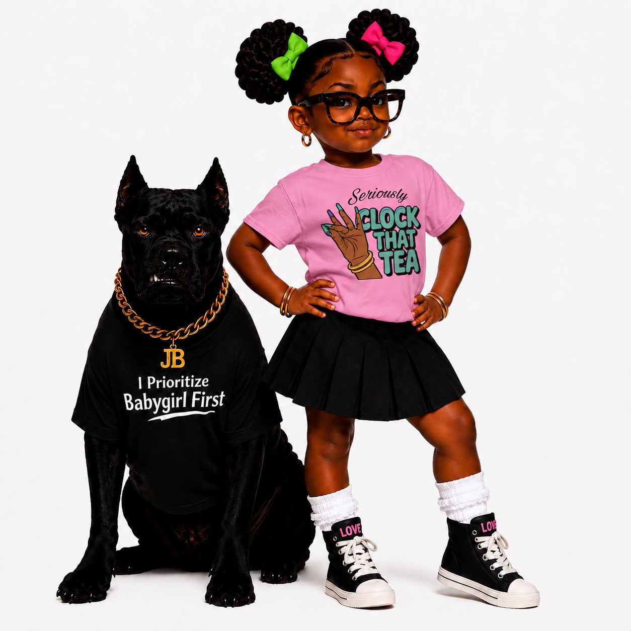 Babygirl's Seriously Clock-It T-shirt