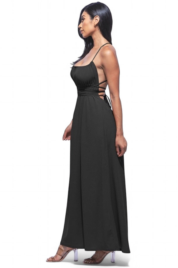 Side Slit Maxi Dress