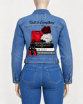 Distinguished Ragz "Taste Is Everything" Denim Classic-Cut Jacket
