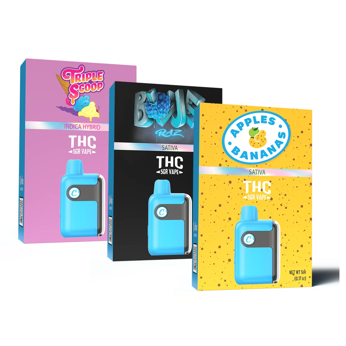 Cookies 5g Vape x3 Assorted Bundle