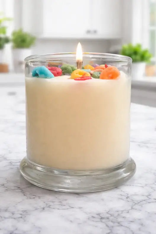 Fruit Loops Cereal Dessert Candle – 12.25oz Vessel