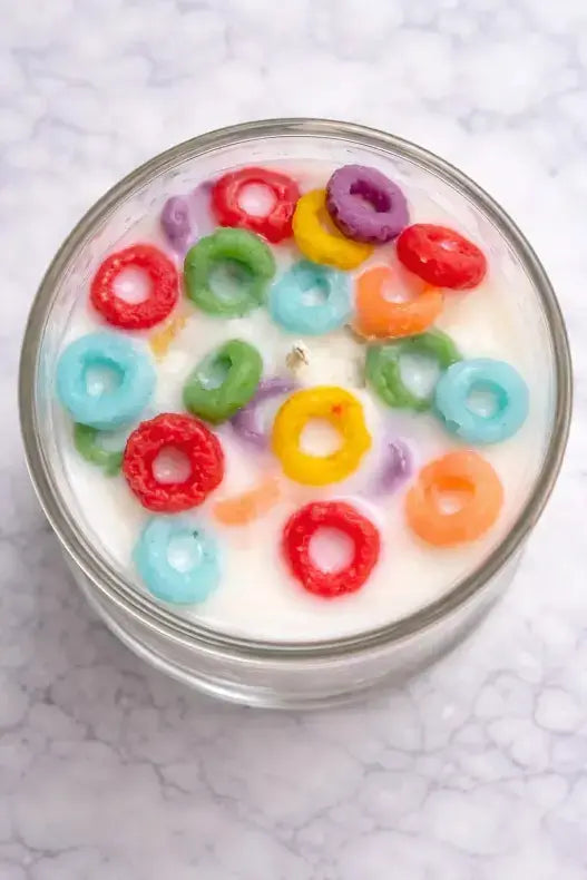Fruit Loops Cereal Dessert Candle – 12.25oz Vessel