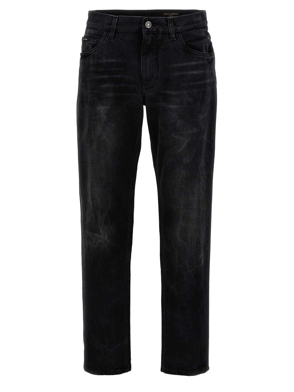 Dolce & Gabbana Logo Plaque Jeans
