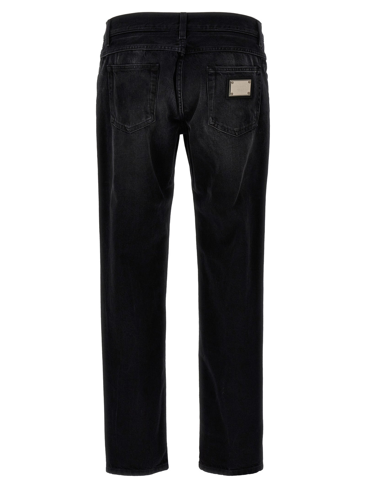 Dolce & Gabbana Logo Plaque Jeans