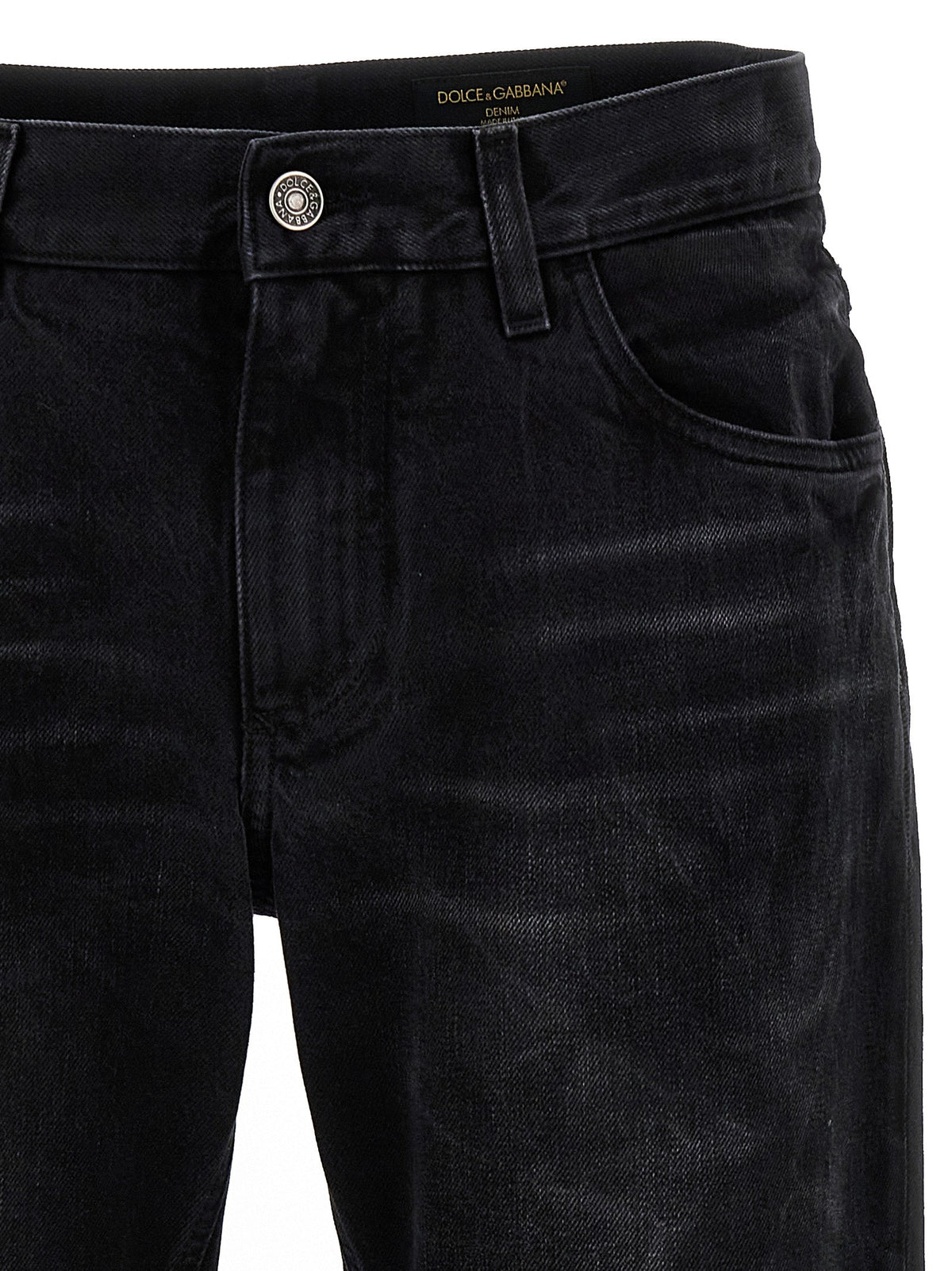 Dolce & Gabbana Logo Plaque Jeans