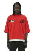 ASEN SN/ Jersey 3/4 Sleeve Crop Top Tee