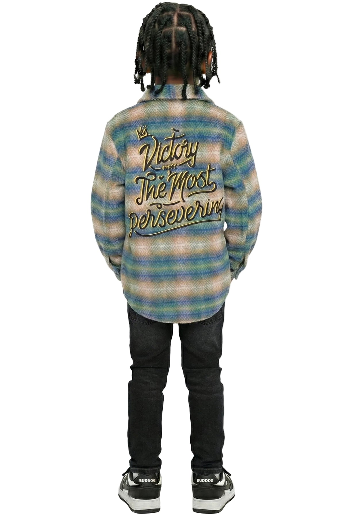 LAWN Kid's Oversize Flannel outer shirket