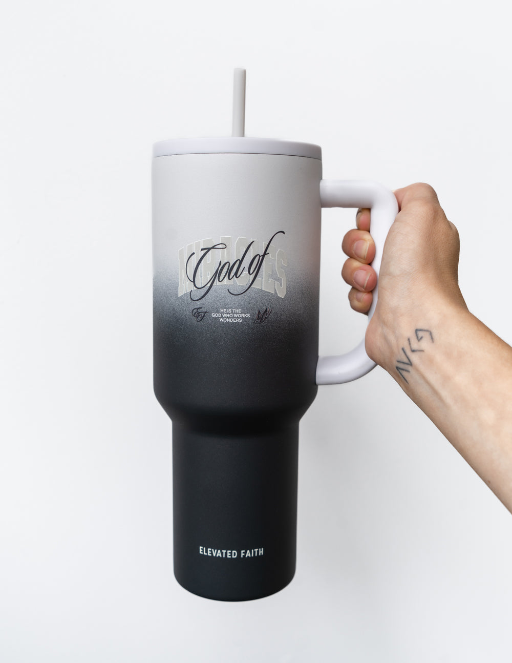 God of Miracles 40 oz Ascend Tumbler