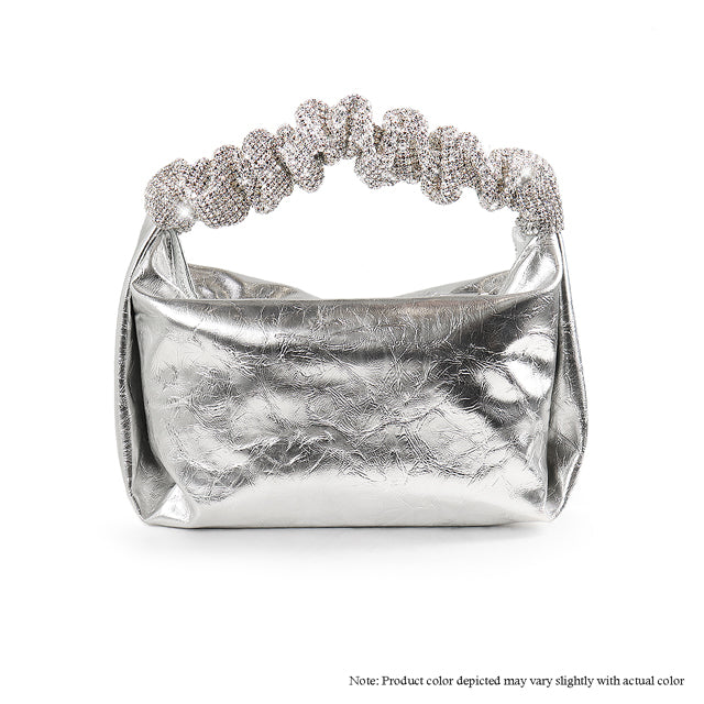 H-Mandy Bag = Silver PU