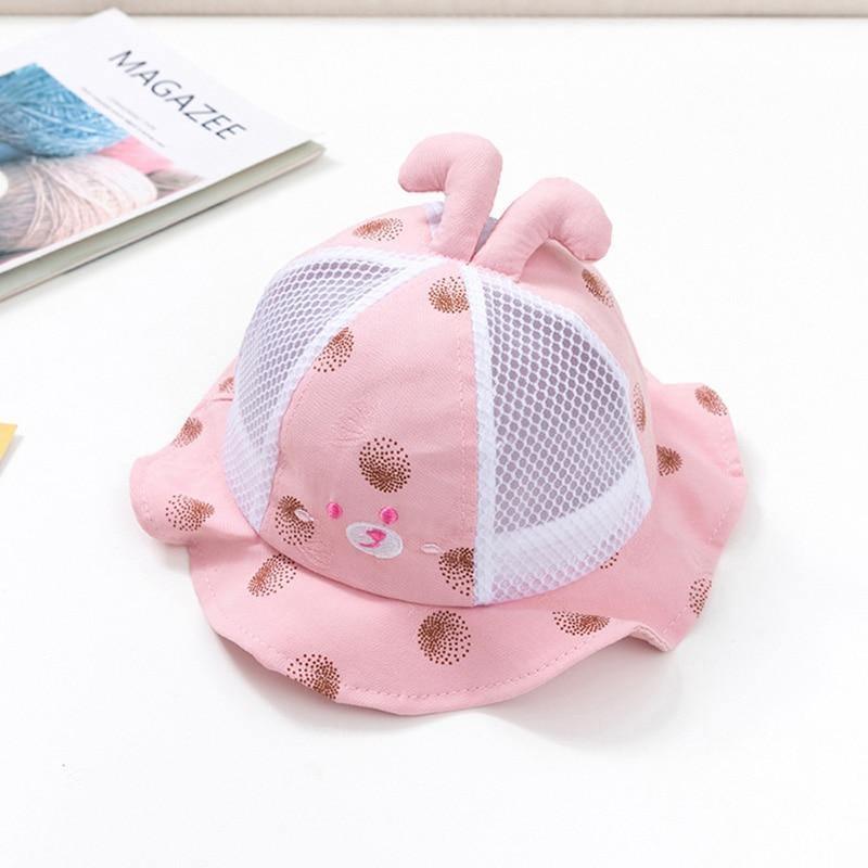 Baby Sun Hat Heart Print Baby Boy/Girl Hat Outdoor Kids Bucket Hat Children Hat Baby Beach Caps Beanie For Girls