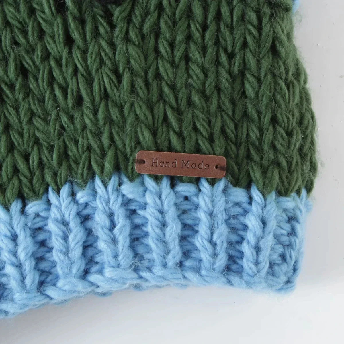 Sheep Knitted Sweater Vest Vintage Animal  Blue Cropped Sweater