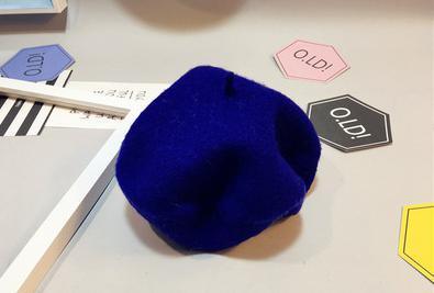 Baby Hat Beret British Painter Bud Of Pure Wool Cap For Girls In Modern New Retro Design