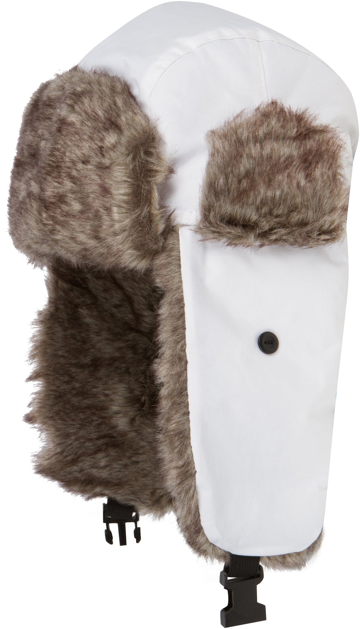 Sakkas Unisex Faux Fur Lined Trapper Ushanka Hat with Ear Flaps
