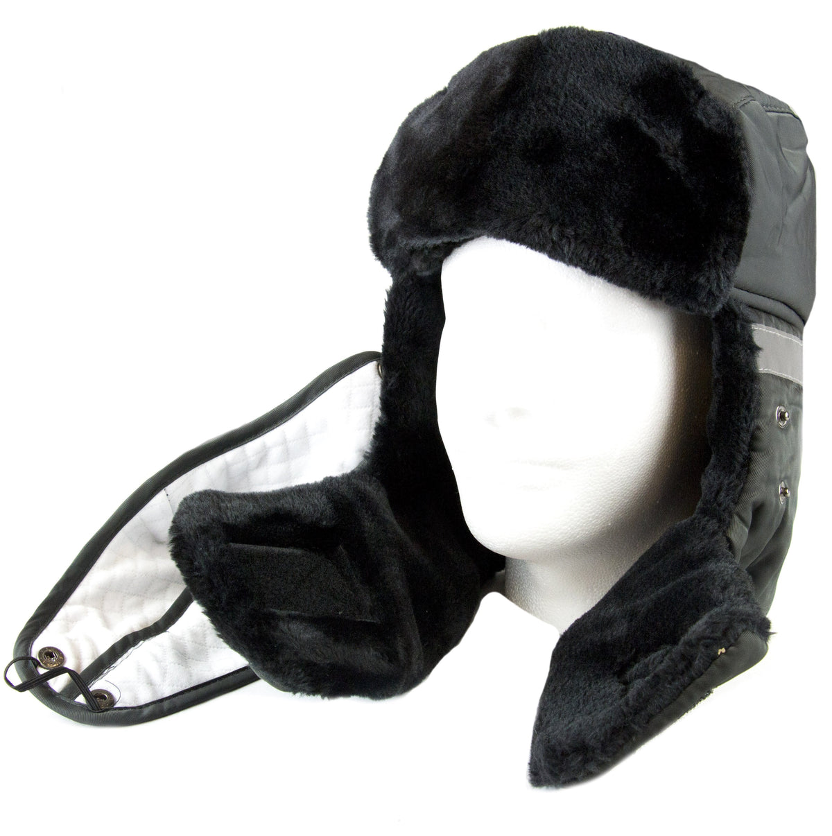 Sakkas Dab Unisex Faux Fur Trapper Ushanka Hat with Removable Mask