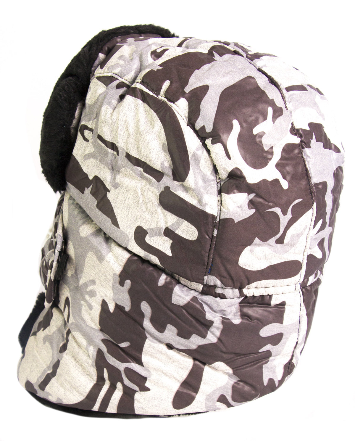 Sakkas Alex Windproof Faux Fur Trapper Ushanka Hat with Removable Mask