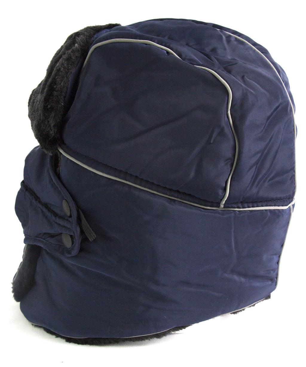 Sakkas Alex Windproof Faux Fur Trapper Ushanka Hat with Removable Mask