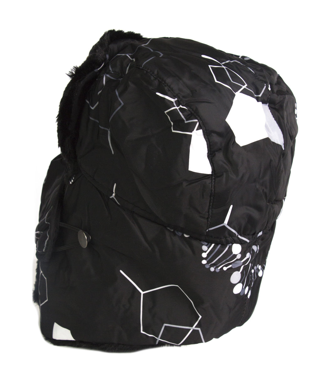 Sakkas Alex Windproof Faux Fur Trapper Ushanka Hat with Removable Mask