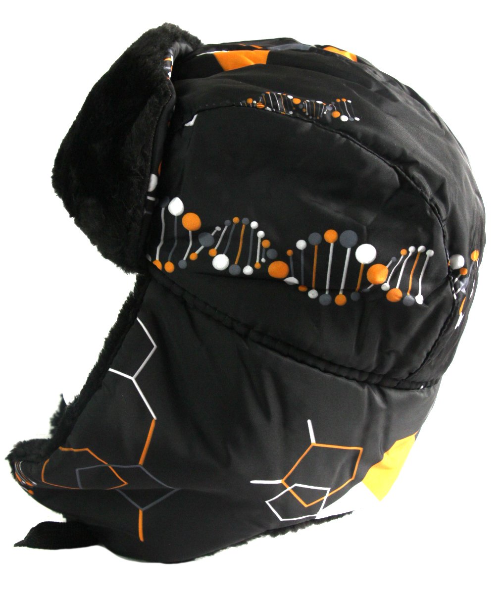 Sakkas Alex Windproof Faux Fur Trapper Ushanka Hat with Removable Mask