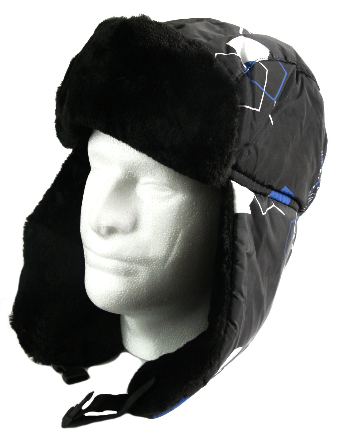 Sakkas Alex Windproof Faux Fur Trapper Ushanka Hat with Removable Mask