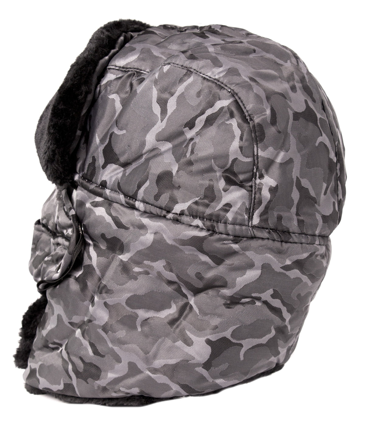 Sakkas Alex Windproof Faux Fur Trapper Ushanka Hat with Removable Mask