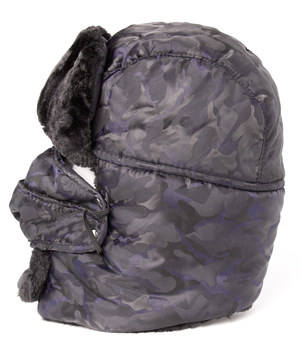 Sakkas Alex Windproof Faux Fur Trapper Ushanka Hat with Removable Mask