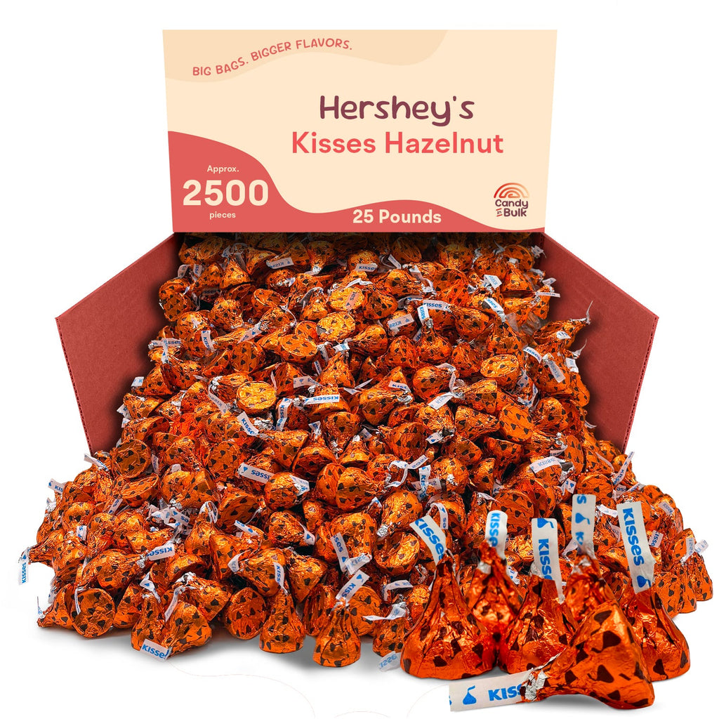 Hershey's Kisses Milk Chocolate with Hazelnut – Bulk Value Bag