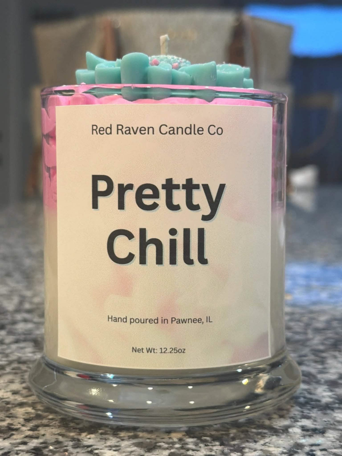 Pretty Chill – Pink Sugar Scented Candle (12.25oz)