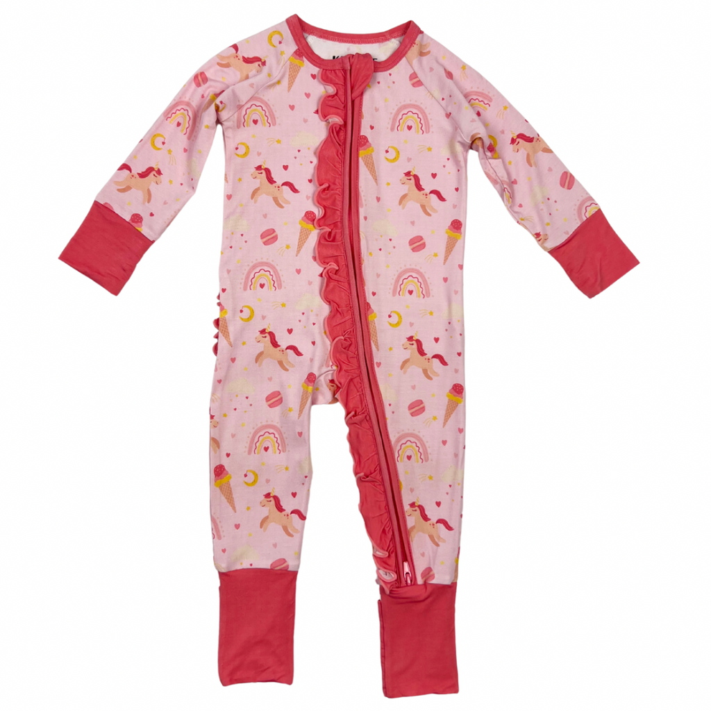 Convertible Ruffle Zippy