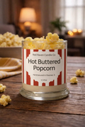 Hot Buttered Popcorn Scented Candle – Movie Night Favorite