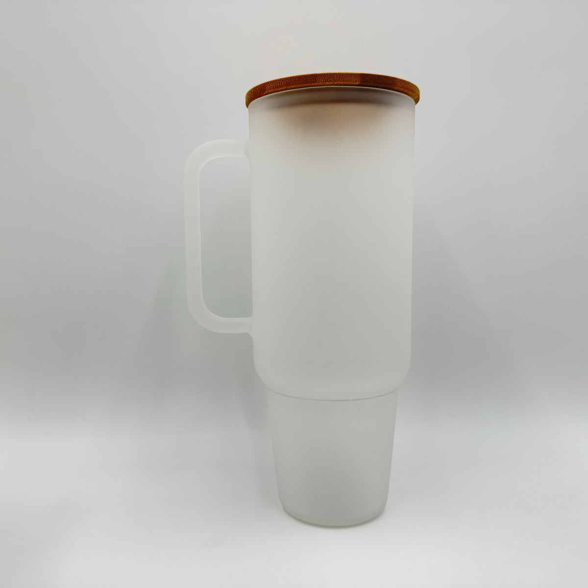32oz or 40oz Sublimation Glass Tumbler with Lid and Straw