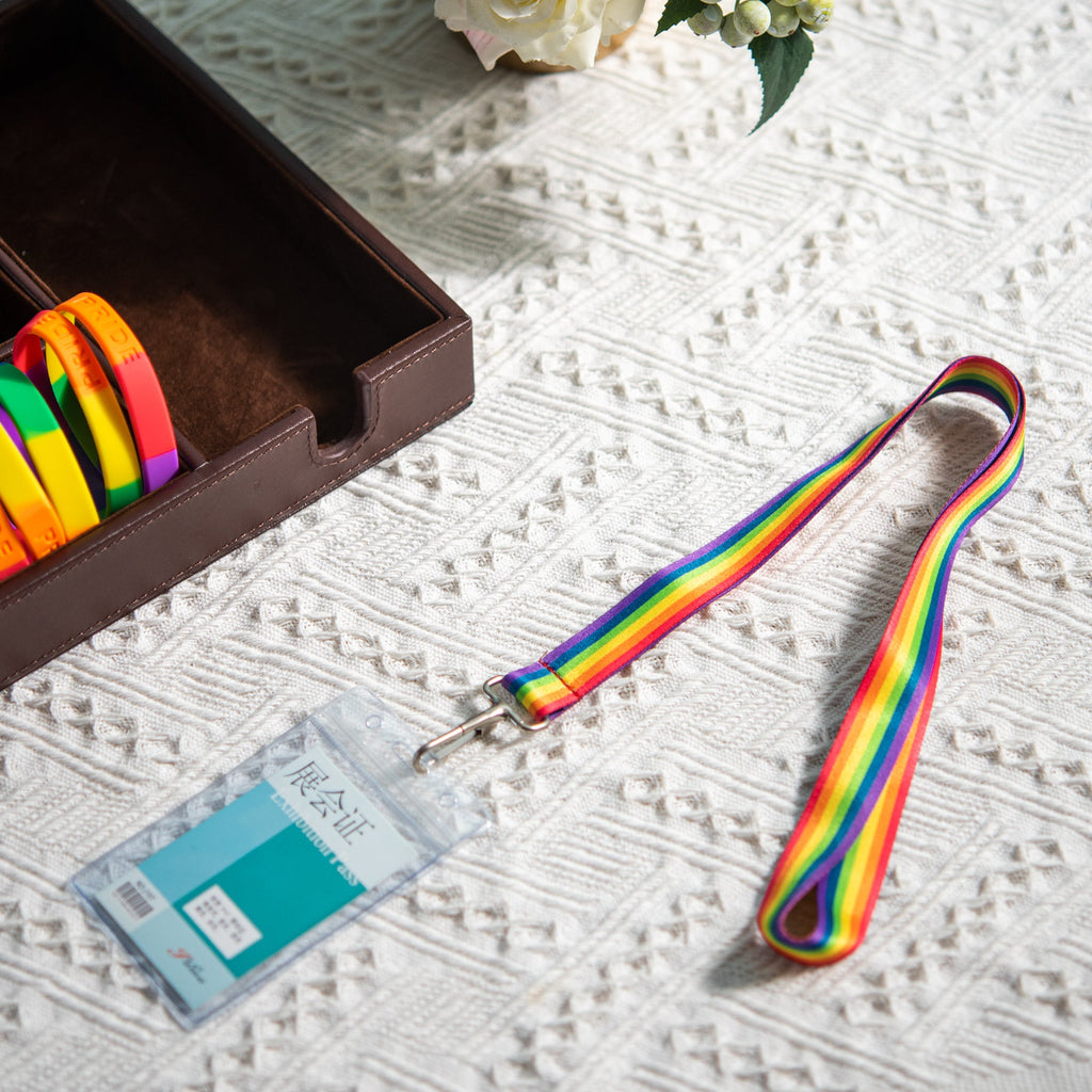 1/5/10/25 Rainbow Flag Lanyards