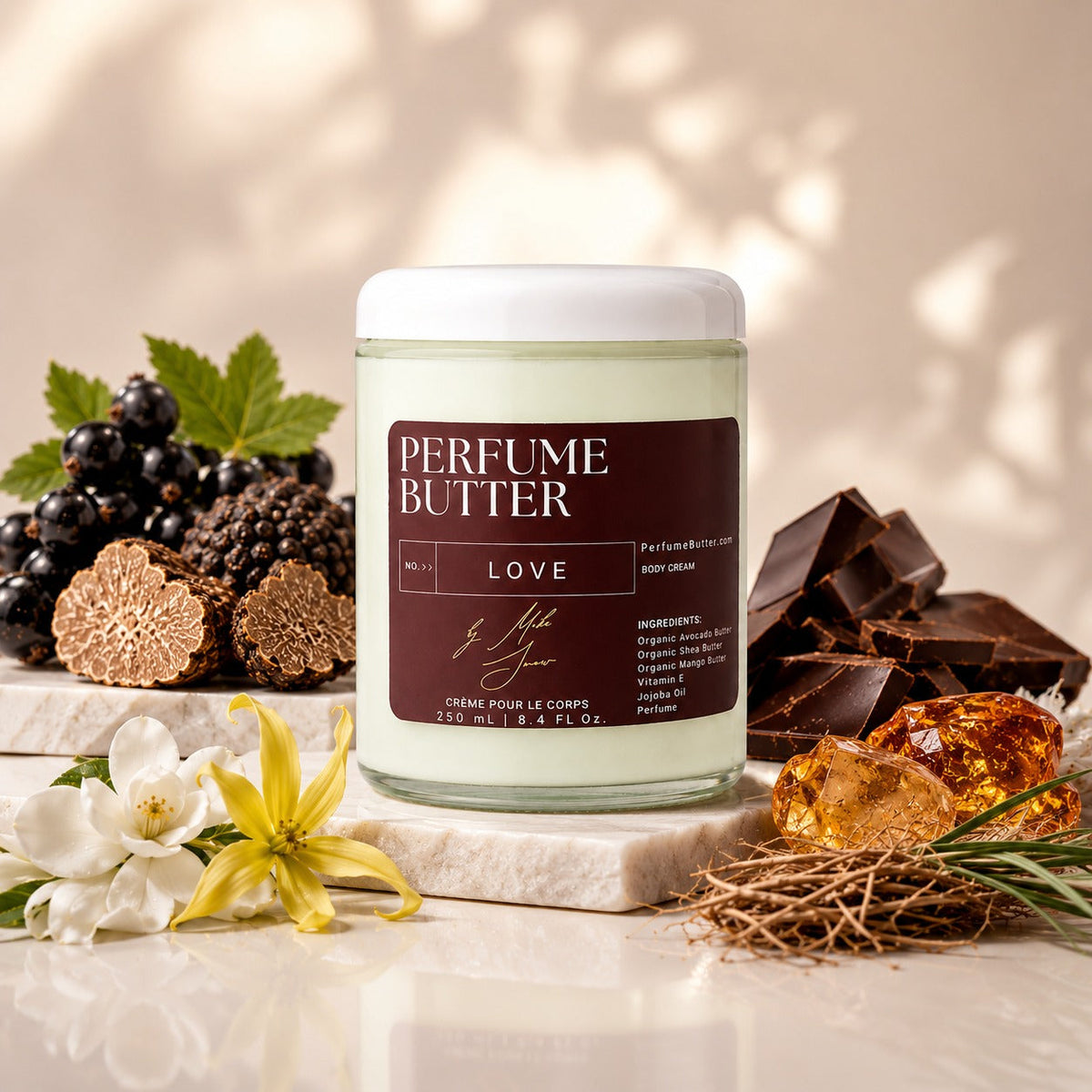 FULL Size Perfume Butter– Fragrance-Infused Hydrating Skin Moisturizer (8 Signature Scents)
