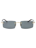 MONTBLANC Stylish Metal Frame Sunglasses for Men