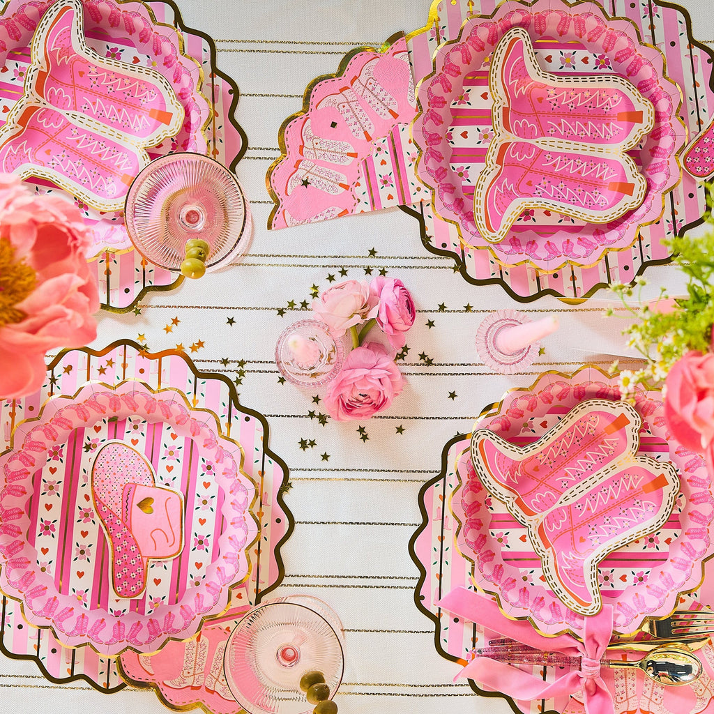 Boot Scoot Blooms Napkins (20 ct)