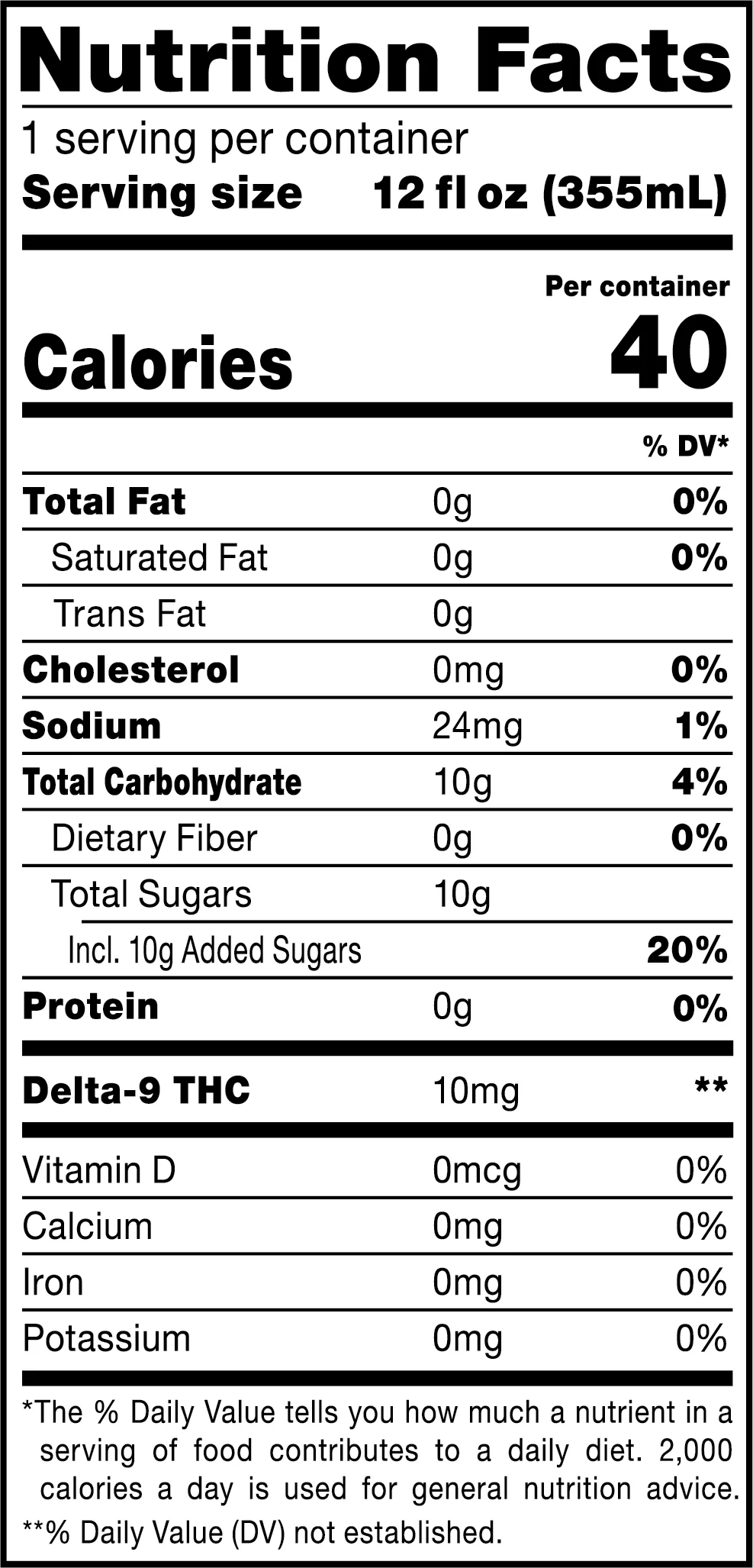 Cookies - Delta 9/THC Seltzer Can 10mg - Adios MF - 4 Pack