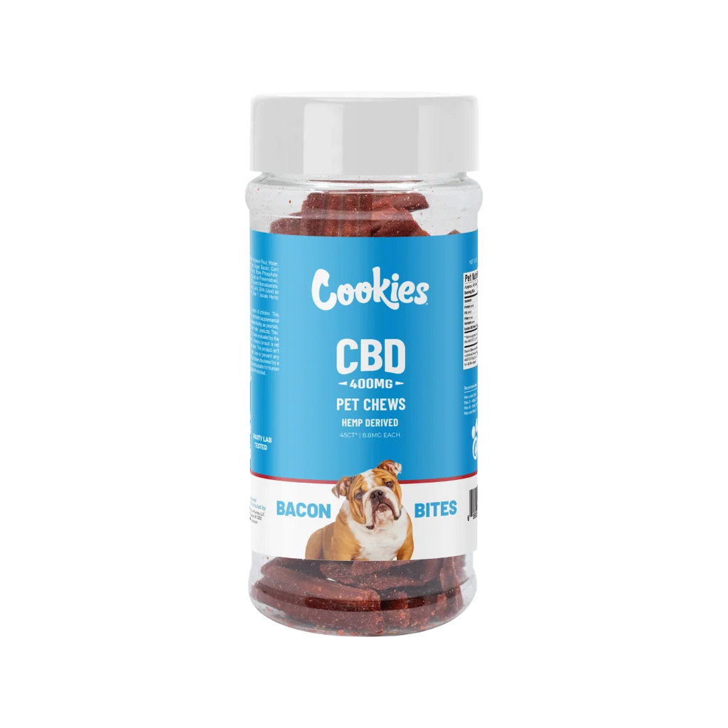 Cookies - CBD Pet Treat 16oz 400mg - Soft Chew - Bacon Bites