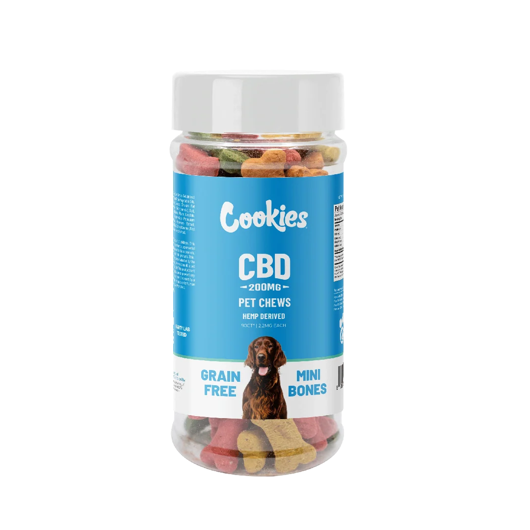 Cookies - CBD Pet Treat 16oz 200mg - Soft Chew - Baked Bones