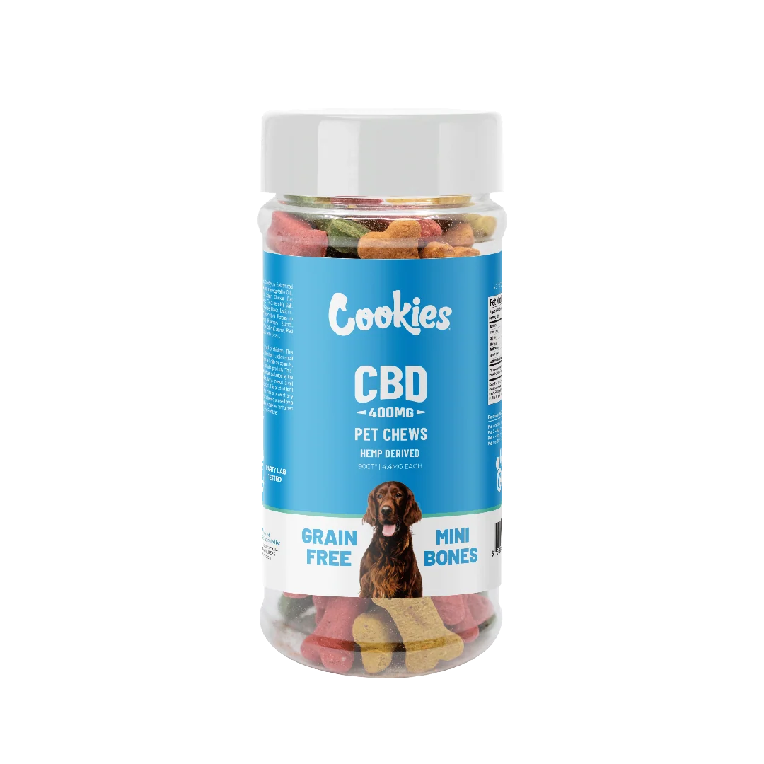 Cookies - CBD Pet Treat 16oz 400mg - Soft Chew - Baked Bones