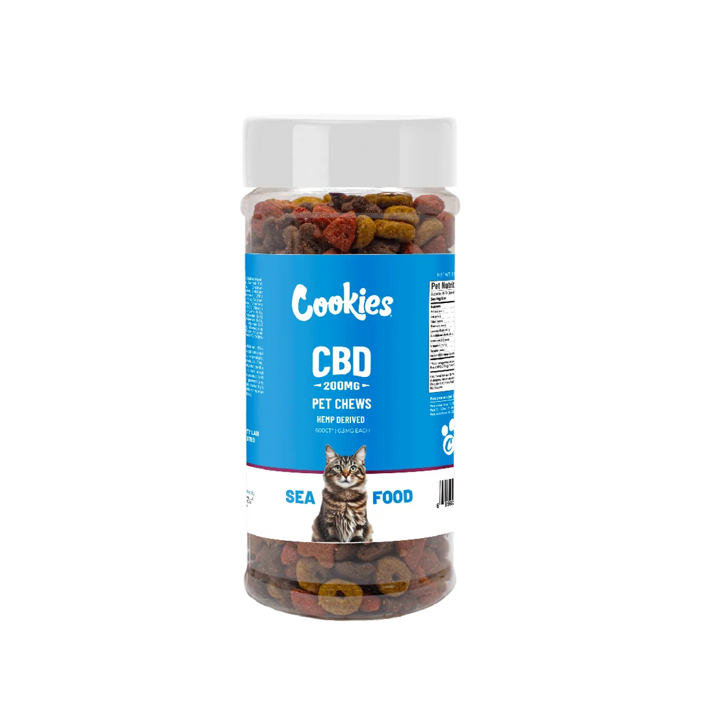 Cookies - CBD Pet Treat 16oz 200mg - Soft Chew - Seafood Mix