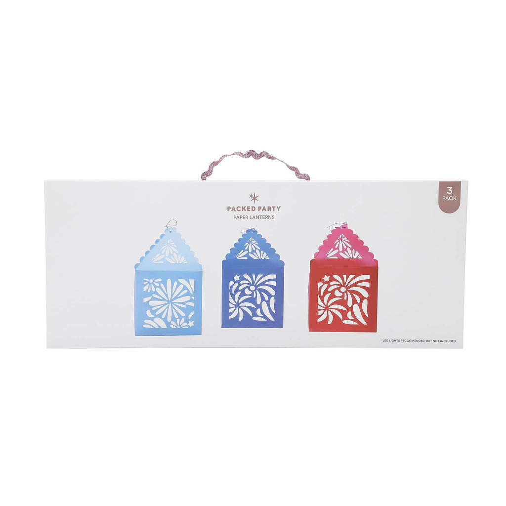 Star Spangled Spark Paper Lanterns