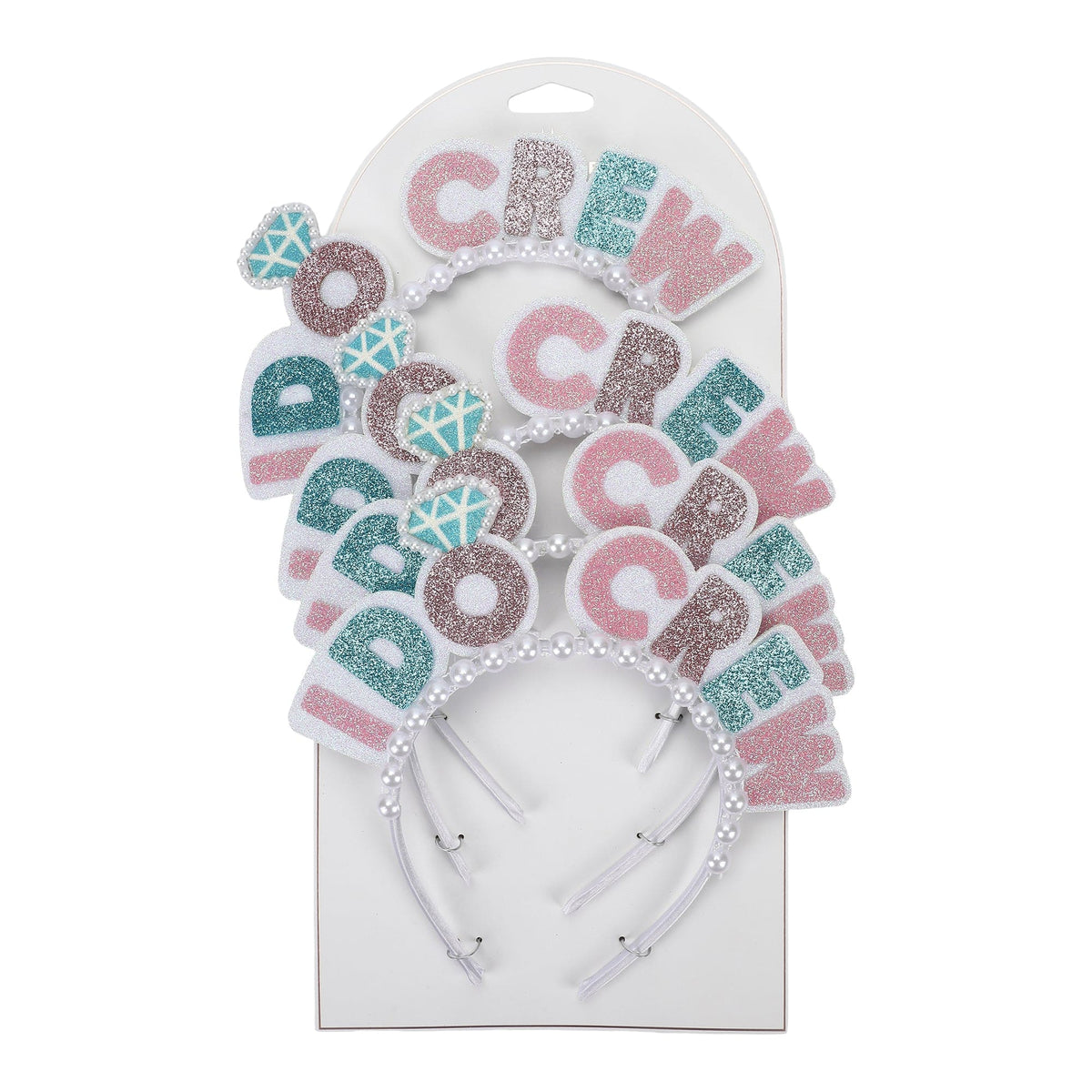 I Do Crew Novelty Headband Set (4ct)