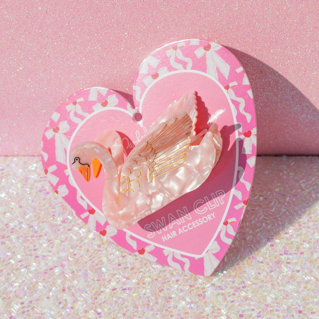 Swan Style Hair Claw Clip