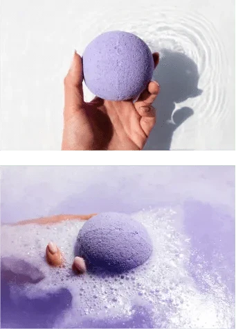 Sleep 1:1 CBD & Delta 9 THC Bath Bomb 25MG THC + 25MG CBD
