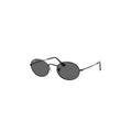 RAY-BAN Oval Metal Sunglasses for Men