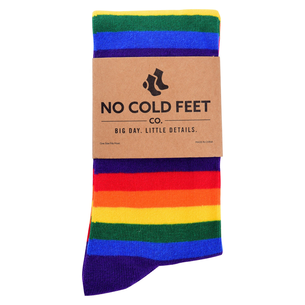 Rainbow Striped Socks