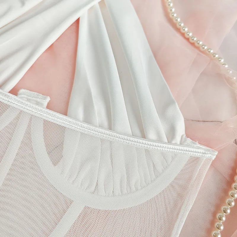 Phantasy Sexy Halter White Tank Top